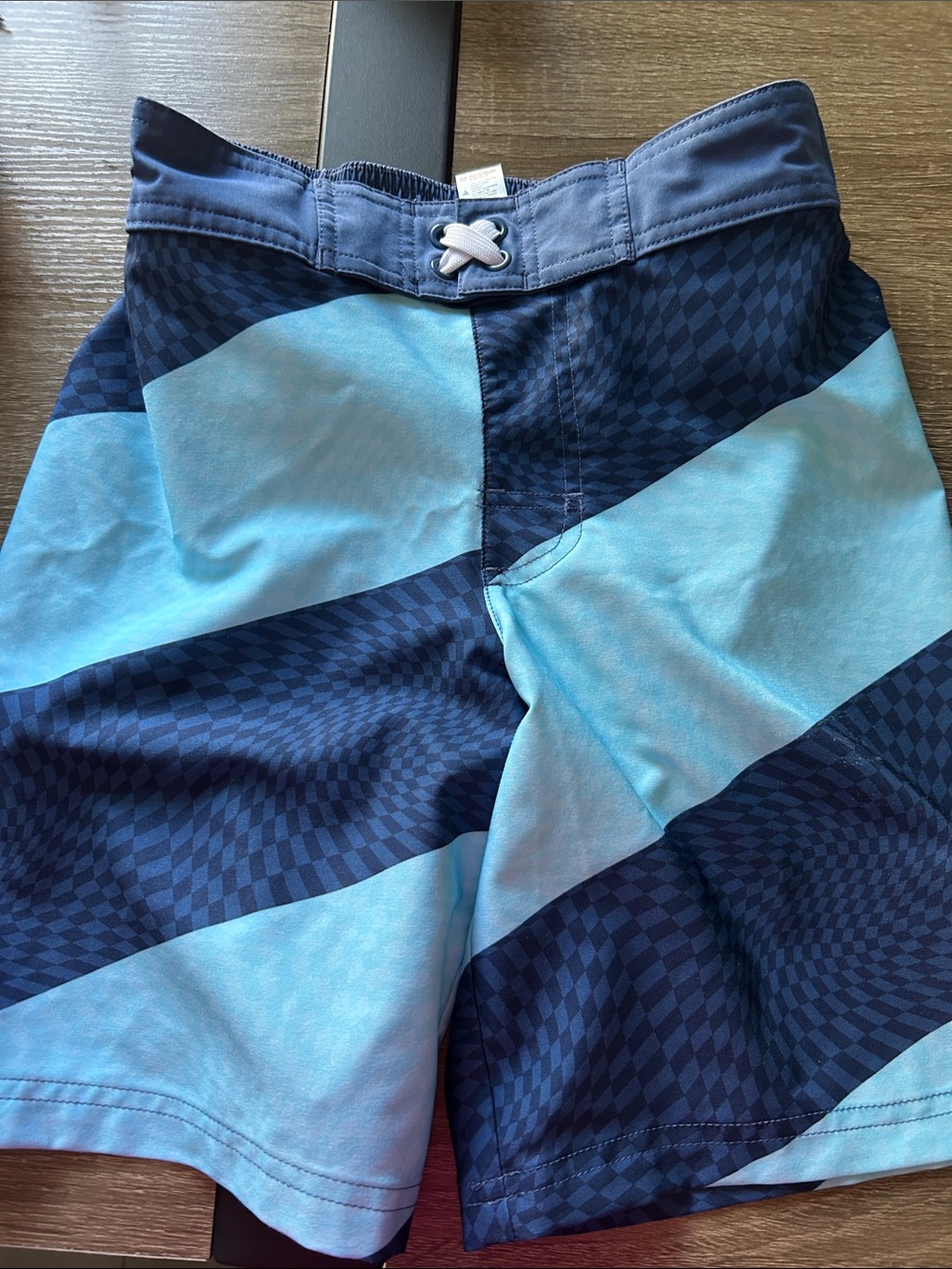 🔥 3/$25 - Boys blue striped swim shorts